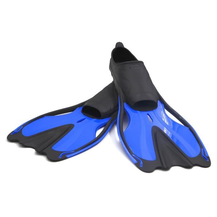 Pwshymi palmes de plongée en TPR souple 1 paire de palmes de natation souples en TPR, tuba pour Pwshymi palmes de plongée en TPR souple 1 paire de palmes de natation souples en TPR, tuba pour