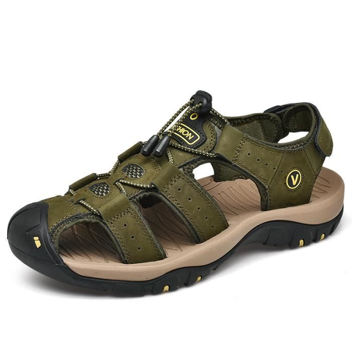 Chaussures De Trail/randonnée Ahnu Homme, Cuir Marron, Pointure US 12, Bon état