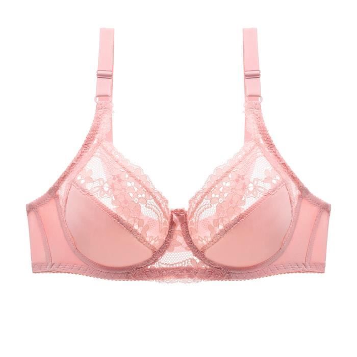 Soutien-gorge Triangle - DIM - Blanc - Sans Armatures - Tasses En Mousse - Bretelles Réglables