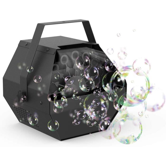Machine à Bulles Automatique Sur Pied – Hauteur Réglable, Lumières Et Musique – Fonctionne Sur Piles – Pour Jardin, Fête, Mariage – Inclut 2 Bouteilles De Liquide