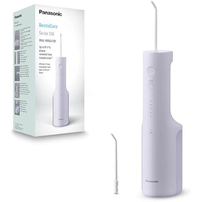 Irrigateur Oral PANASONIC EW DJ26 V303 Ultrasonique 200ml IPX7 5 Réglages