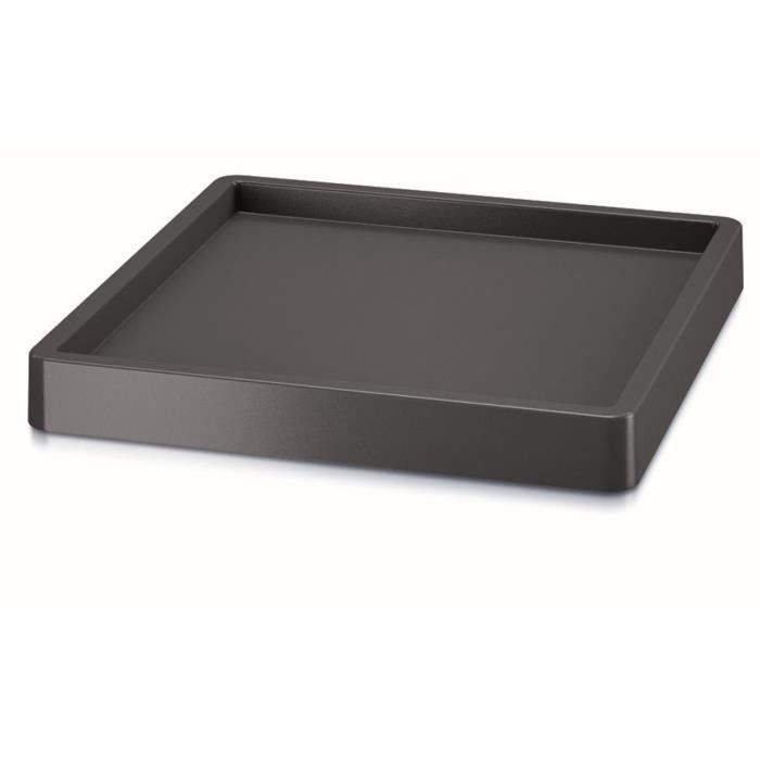 Soucoupe Porte-pots pour plantes sur roues Prosperplast IPRS370-S433 Base mobile - couleur anthracite carrée 366cm