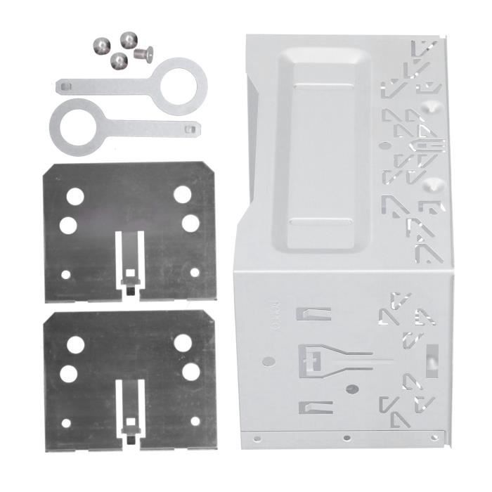 Cadre De Montage Universel Double DIN Pour Autoradio - Dimensions Intérieures 178.5x100.05mm, Extérieures 188x116mm