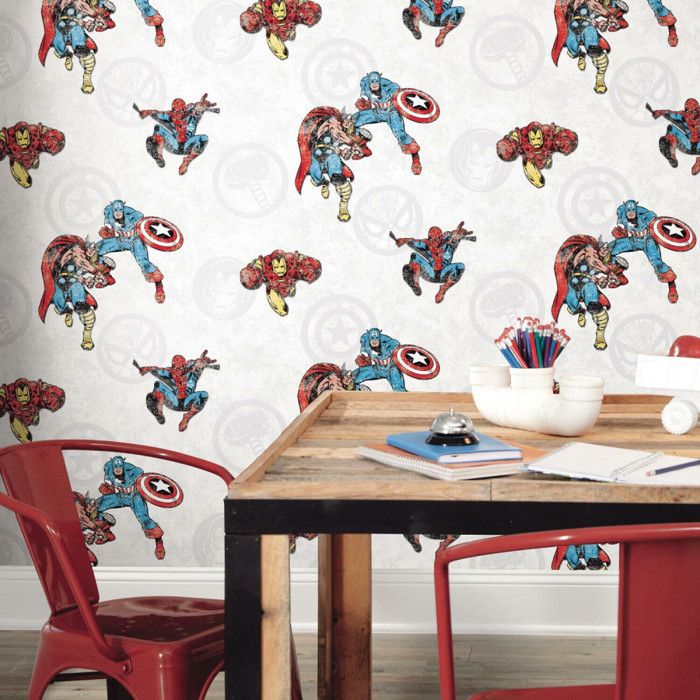 Autocollant Mural Hulk Marvel Avengers - Design Super-héros En Vinyle Amovible - S92
