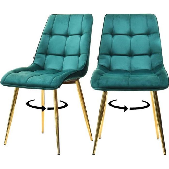 chaise matelassée