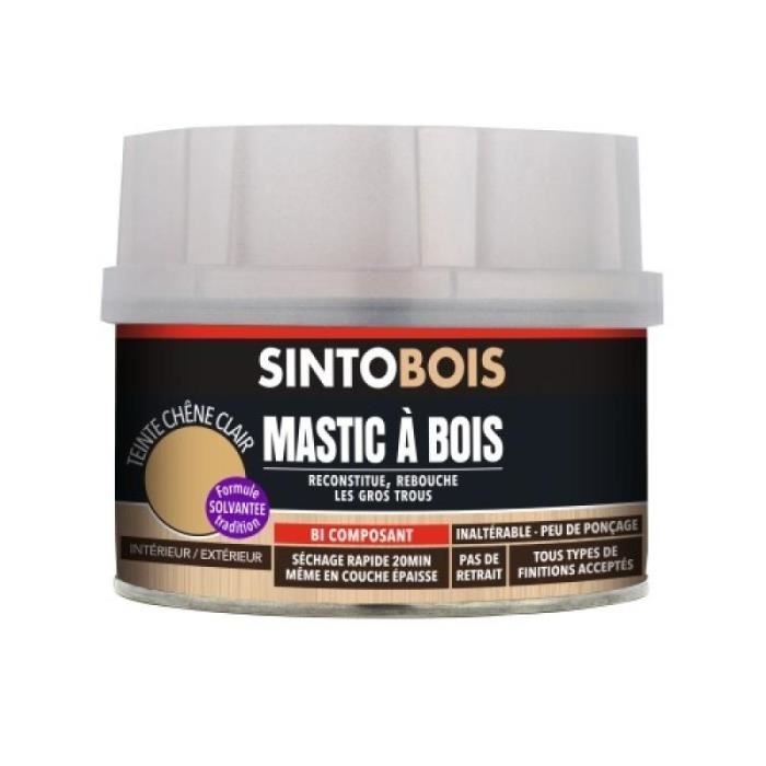 Mastic à bois Sintobois, movingui, boîte de 500 ml Movingui Cdiscount — free download