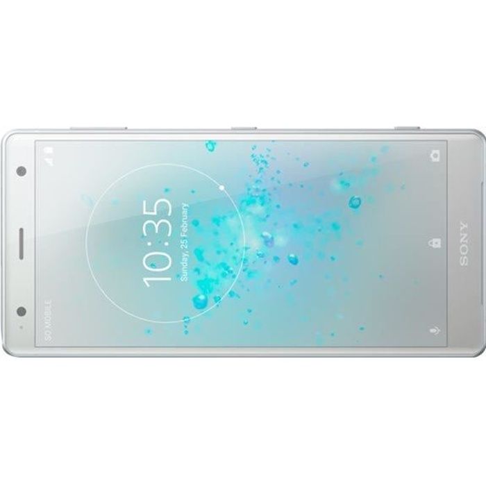 Smartphone Sony XPERIA XZ2 double SIM 4G LTE 64 Go gris - Écran 5,7\