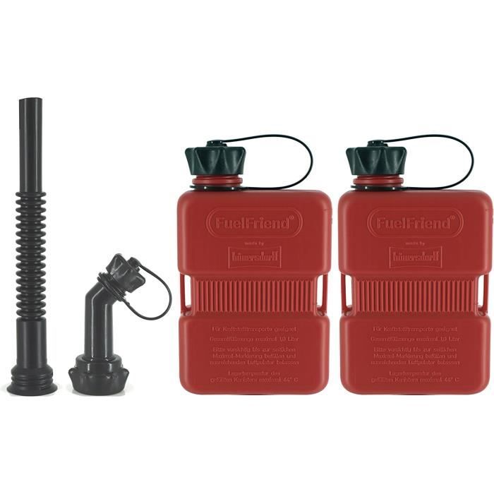 FuelFriend®-PLUS 1.5 Liters - Small Petrol Can Mini Reserve Canister - View #8
