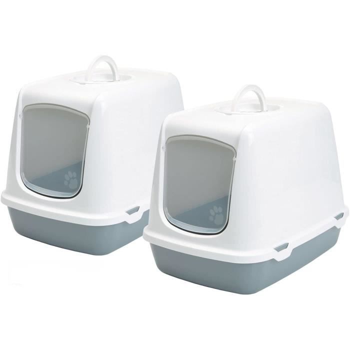 Oscar Lot de 2 litières pour chat avec jouet[S644] Cdiscount Animalerie