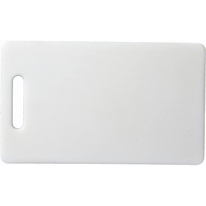 XYJ Lot Planches à Découper Plastique Cuisine Antidérapantes – Rainure Jus Lave-Vaisselle Durable