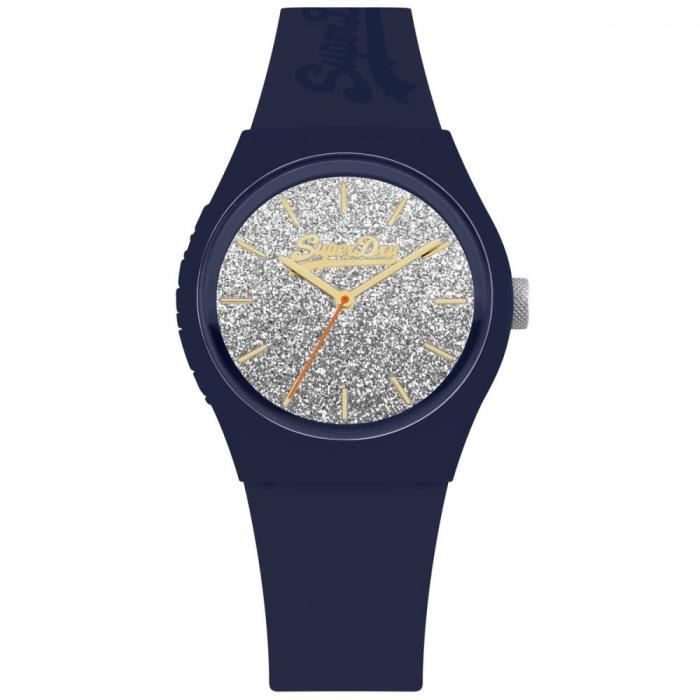 Montre superdry bleu deals