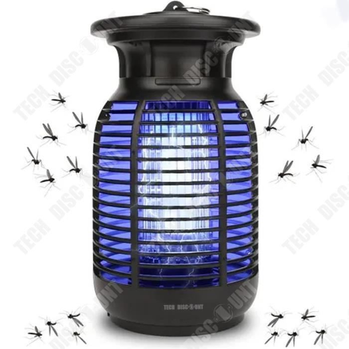TD® Lampe anti-moustique électronique domestique, Appareil anti-moustique, Piège à moustiques efficace, Moustiquaire