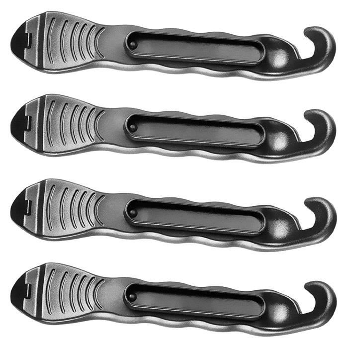Lot De 3 Leviers à Pneu Vélo Nokwocy – Plastique Résistant, Ergonomiques, Compacts, Idéaux Pour Changer Et Réparer Les Pneus