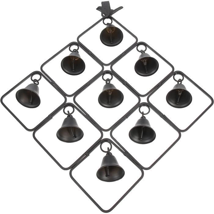 Carillon éolien 18 Tubes Métal - Décoration Jardin Mélodieuse - 90cm