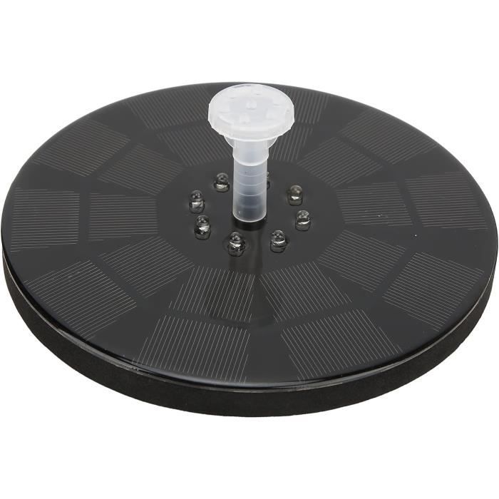 Aérateur Solaire Pour étang Et Aquarium - Pompe à Air Silencieuse - Pierre à Bulles Incluse - Alimentation 5V 2,5W