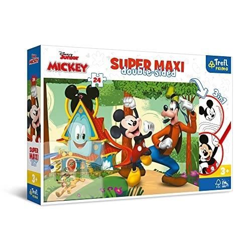 Trefl Primo Cocomelon - 3in1: Puzzle 15 Tessere Giganti, Libro Da Colorare E Gioco Da Colorare - Per Bambini 2+ Anni - 2