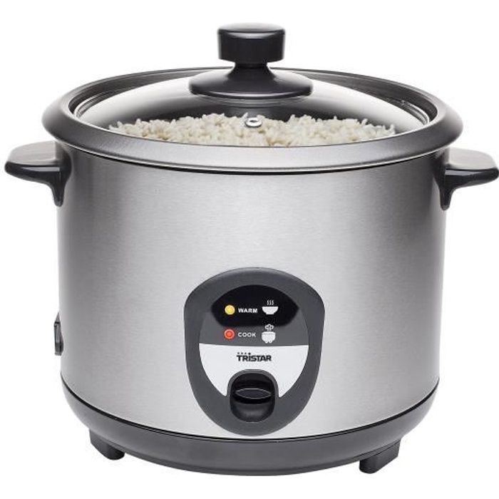 Cuiseur à riz TRISTAR RK 6127 1.5 litres Revêtement antiadhésif 500 Watt - vue 2