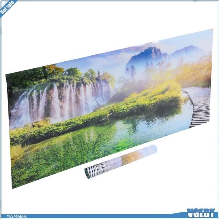 Comparer les prix de VGEBY Images décoratives d’aquarium Images décoratives d'aquarium de poissons, autocollant d'affiche de fond animalerie decoration