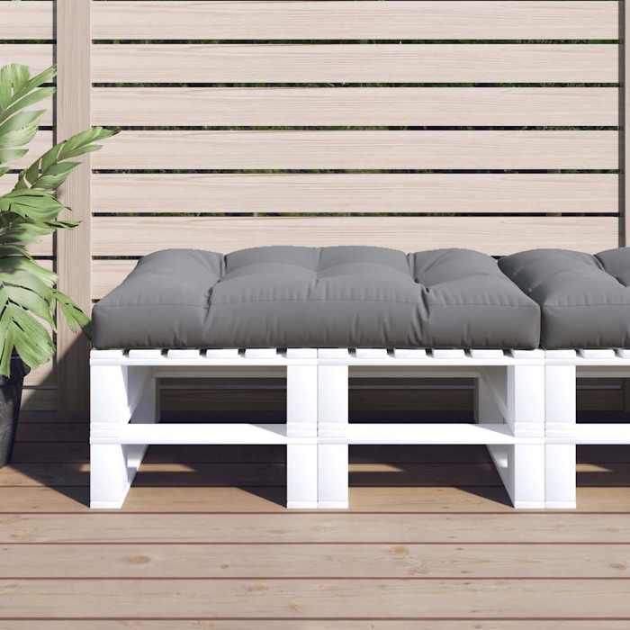 vidaxl coussin de siege rembourre gris 120x80x10 cm cdiscount maison