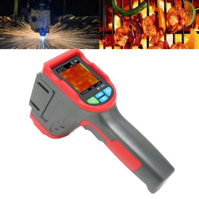 Caméra Thermique Infrarouge - Vision Nocturne, écran 2.4", Plage -10°C à 400°C - Pour Chasse Aux Fantômes, Inspection