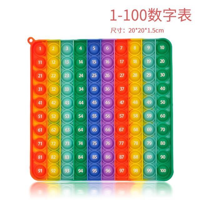 Clavier Fidget Porte-Clés - 1 Pièce - Jouet Anti-Stress Avec 4 Touches Clicky, Détente Et Décompression Pour Bureau, École, Cadeau Original