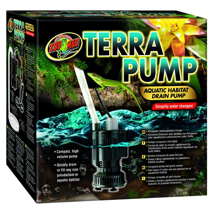 Meilleurs prix pour Pompe De Vidange Pour Aquarium, Paludarium, Terrarium Terra Pump - Zoo Med