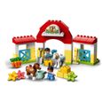 LEGO® 10951 DUPLO® Town L’écurie et Soins de Poneys Jouet avec Figurines pour Enfant de 2 Ans et +-1