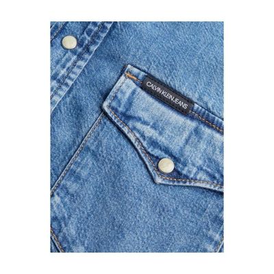 Chemise en jean homme Calvin Klein Jeans Manches longues