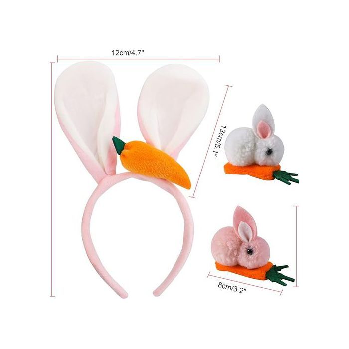 Trousse de toilette écrue lapin Pompom, oreilles de lapin enfant fille - calisma Trousse de toilette écrue lapin Pompom, oreilles de lapin enfant fille - calisma