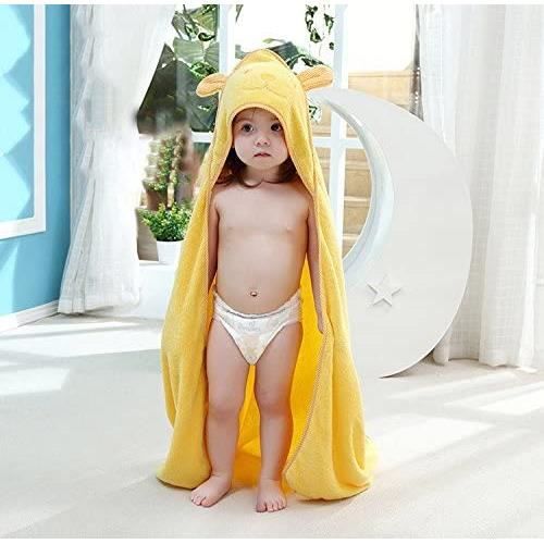 Robe De Chambre Polaire Enfant Peignoir Sortie De Bain Capuche