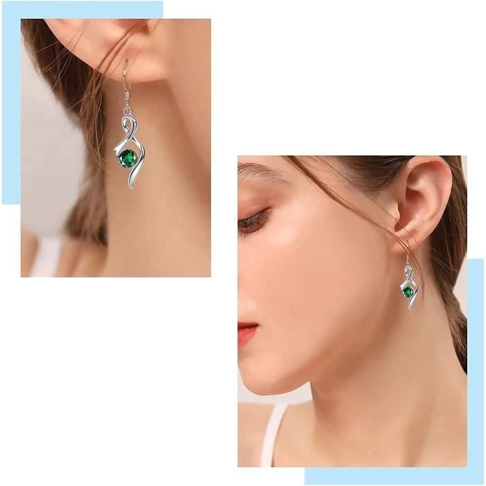3 Paires Boucles D'Oreilles Femme Créoles Petites En Argent Fin 925