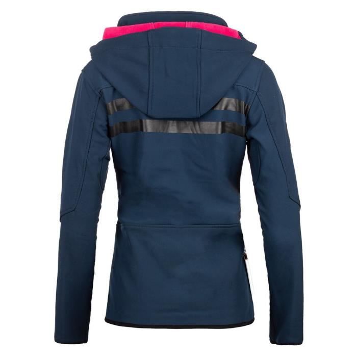 Veste Softshell Marine Femme Geographical Norway Reine Bleu