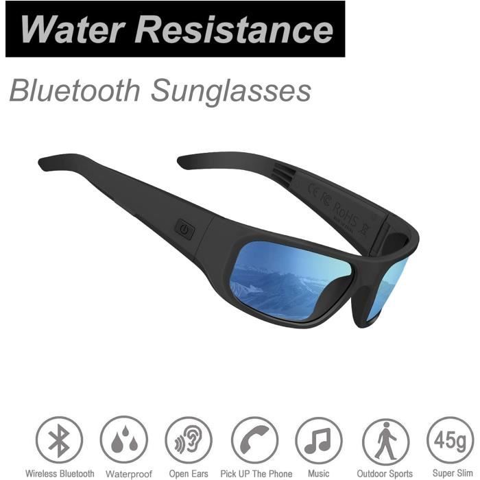 Oho Smart Glasses,Safety Glasses With Bluetooth Speaker,IndoorOutdoor