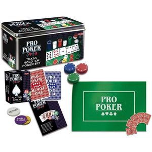 Relaxdays Tapis de Poker, en Polyester, Caoutchouc, résistant et
