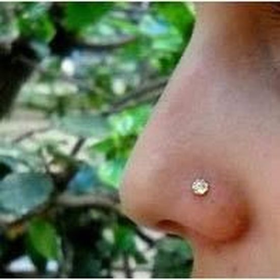 Lot De 10 Piercings Nez En Acier Chirurgical - Anneaux Et Clous L 20G, Zirconia, Pour Femmes Et Hommes - 6