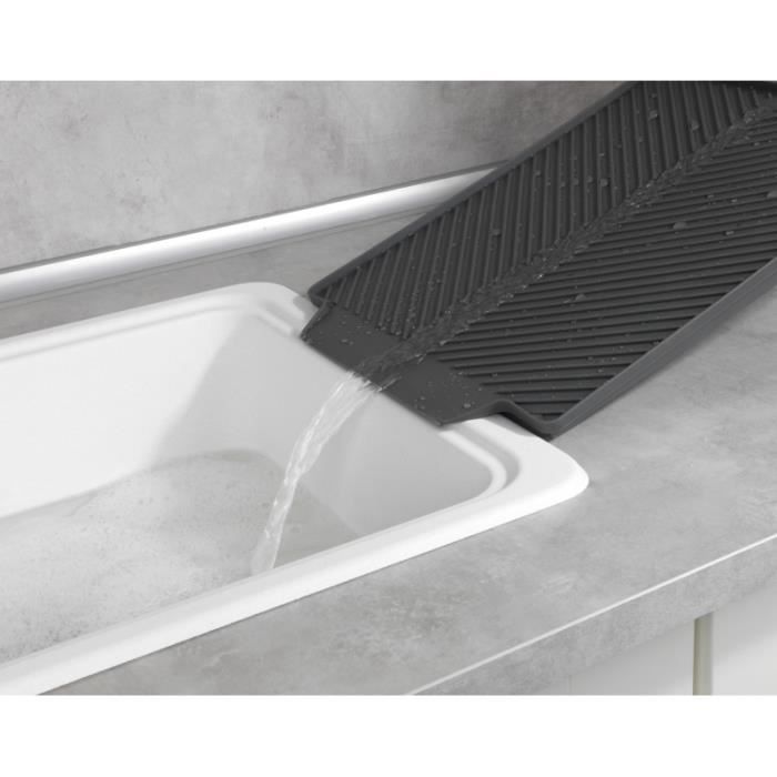 Tapis De Séchage Vaisselle Absorbant - Lot De 2 - 30x40cm - Anti-dérapant Pour Évier Cuisine Ou Salle De Bain