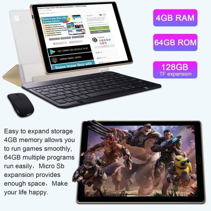 Tablette Tactile 10.1