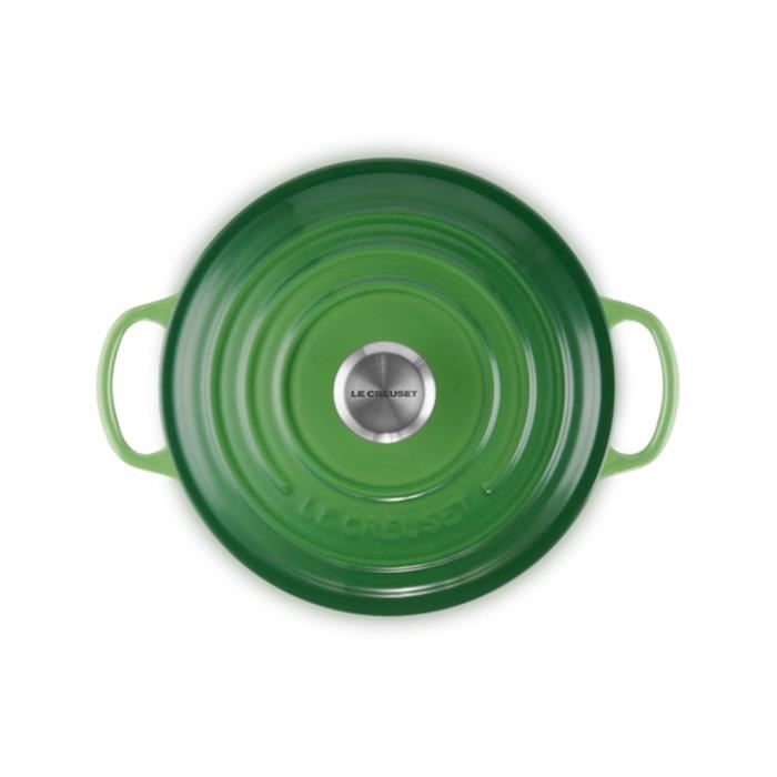 Cocotte fonte rond 24 cm volcanique Le Creuset