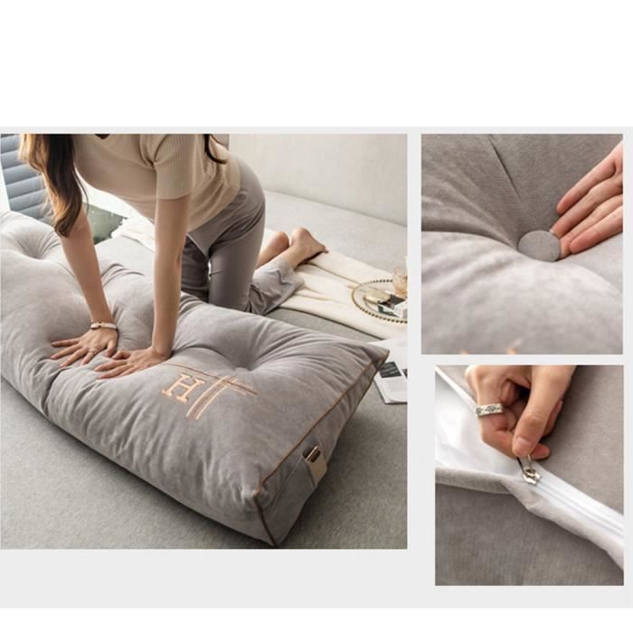 Vekkia Coussin De Lecture Léger Pour Lit – Coussin De Soutien Du Dos