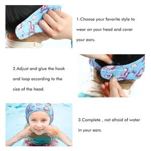 Brrnoo Bandeau De Natation En Néoprène – Réglable, Anti-eau, Pour Adulte Et Enfant, Taille L (bleu)