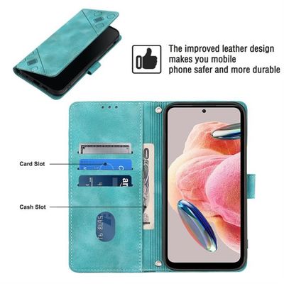 Coque Portefeuille Magnétique Pour Xiaomi Redmi Note 12/13/11/10... Avec 2 Verres Trempés Inclus