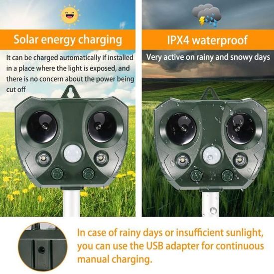 Antiparasitaires Utilise Pour Les Chats Frequence Reglable Les Oiseaux Etc Volador Solaire Repulsif Chat Les Chiens Les Renards Repulsif Animaux Solaire Et Alimente Par Batterie Repulsif Chat Ultrason Commerce Industrie Et Science Antiparasitaires Utilise Pour Les Chats Frequence Reglable Les Oiseaux Etc Volador Solaire Repulsif Chat Les Chiens Les Renards Repulsif Animaux Solaire Et Alimente Par Batterie Repulsif Chat Ultrason Commerce Industrie Et Science