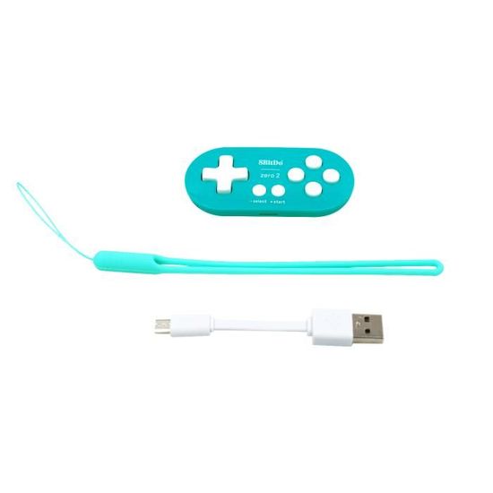 8bitdo Zero 2 Manette De Jeu Bluetooth Gamepad Pour Nintendo Switch Windows Android Macos Raspberry Pi Bleu Cdiscount