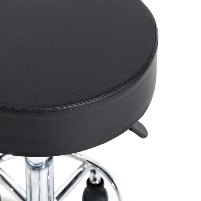 Chaise ergonomique a Roulette dossier reglable Mestra 100299