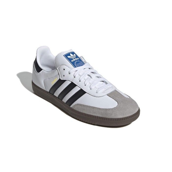 Basket adidas Originals Samba OG - B75806 - Homme - Blanc - Cuir - Lacets  Blanc - Cdiscount Chaussures