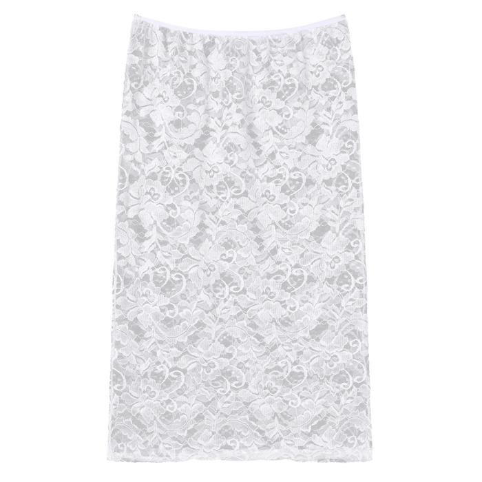 Jupon deals robe transparente