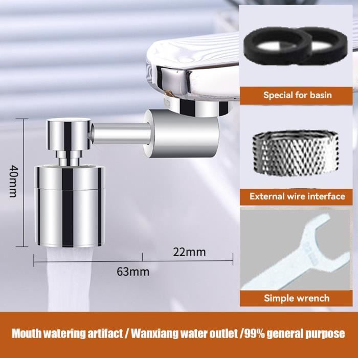Aérateur De Robinet à Tête De Robinet, Anti-éclaboussures