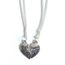 4 couleurs dispo. pendentif coeur a séparer Best friends 2 colliers