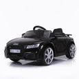 Voiture électrique enfant Audi TT RS 12V - Prise UK - Noir - Licence Audi - Modèle JE1198 - Couleur Blanc-0