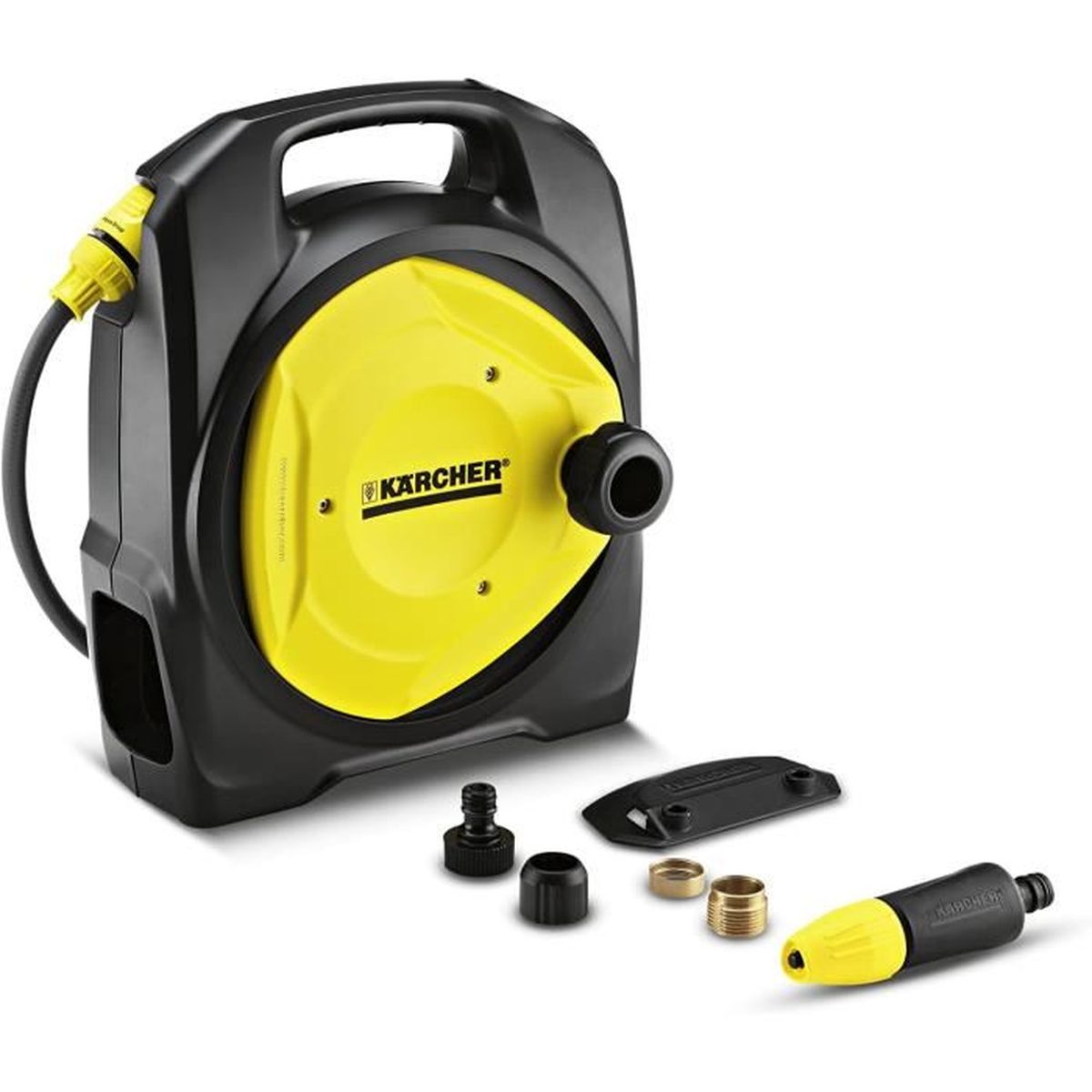 Dévidoir Compact Kärcher CR 3110 | Idéal Pour Balcons Et Petits Espaces - Raccord Cuisine Pratique